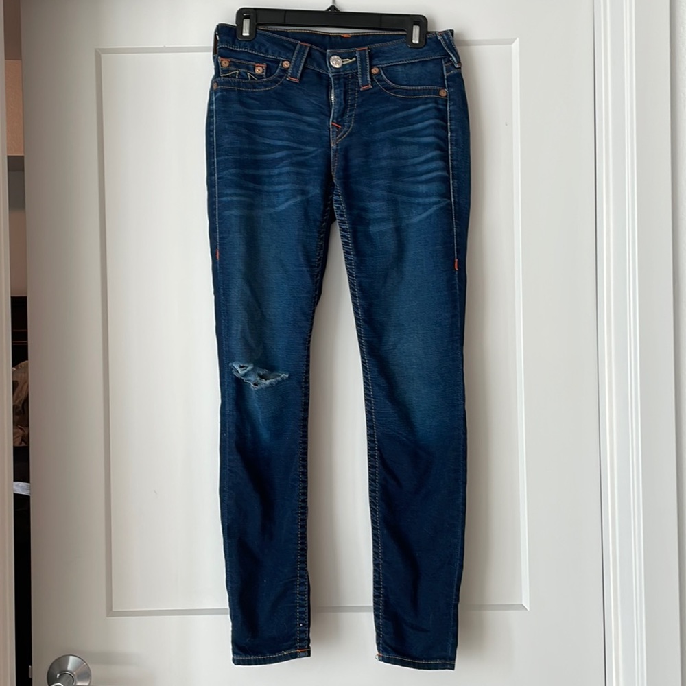True Religion blue jeans